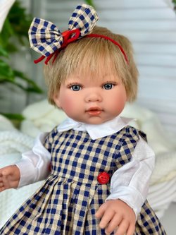 Кукла D Nenes виниловая 34см Lean (053759)