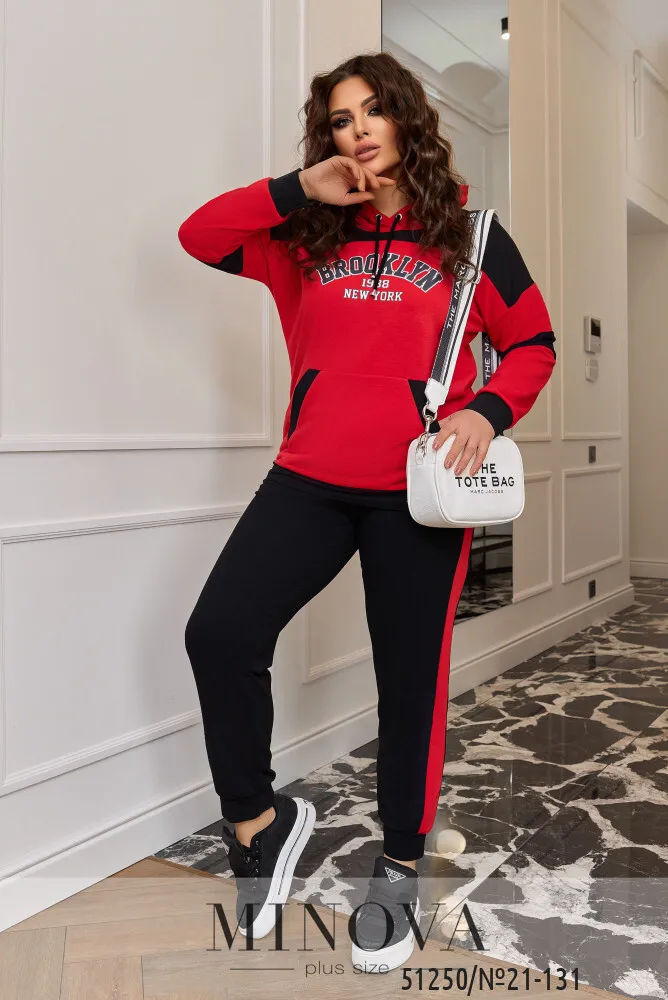 Костюм 21-131-красный Minova