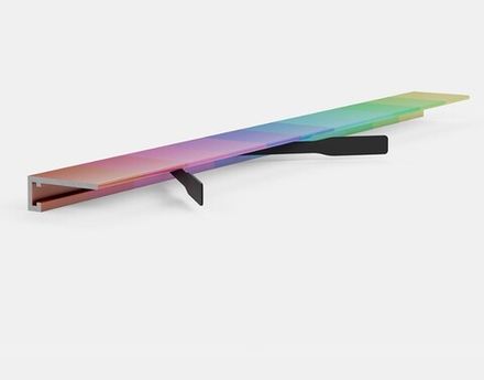 Щелевой плинтус Pro Design MINI 7067 любой цвет, 2700x15,5x6,15 мм