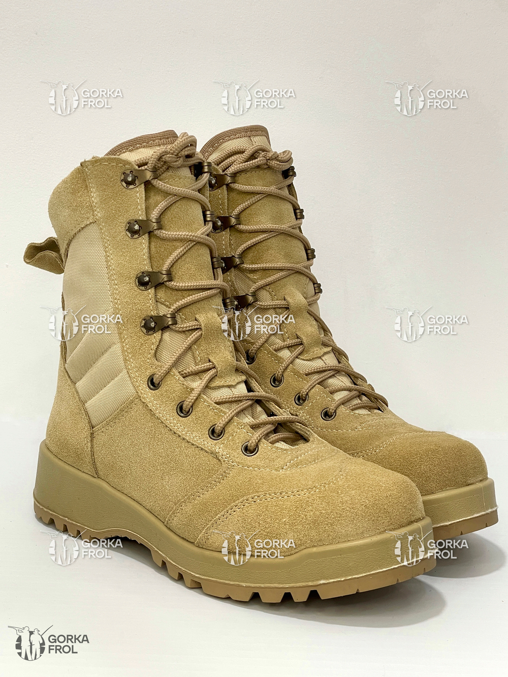 Ботинки с высоким берцем Garsing 500339 «Urban G.R.O.M», цвет Песок