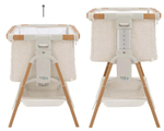 Кровать-трансформер приставная Tutti Bambini CoZee XL 120х60 см GTD Scandinavian Walnut/Ecru