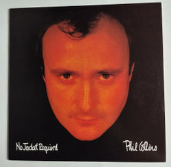 Винтажная виниловая пластинка LP Phil Collins No Jacket Required (USA 1985) NM