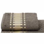 Полотенце махровое Cleanelly 100% хлопок ПЦ-2601-5766 (18-1306) 50*90