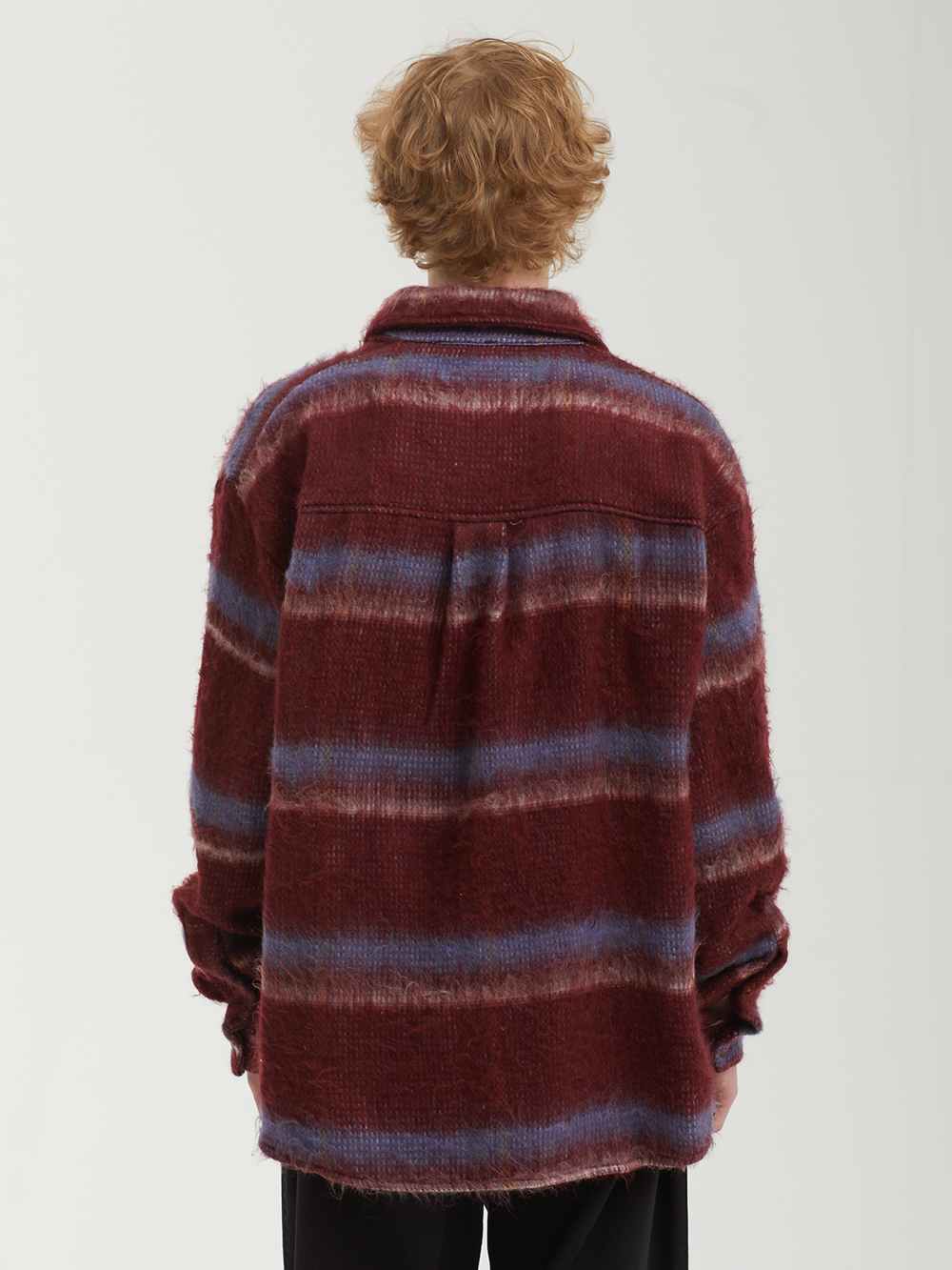 Мужская Рубашка Color Wash Oversized Flannel
