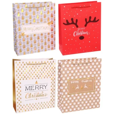 Пакет подарочный «Волшебный Новый год» 26*32*10 см, микс