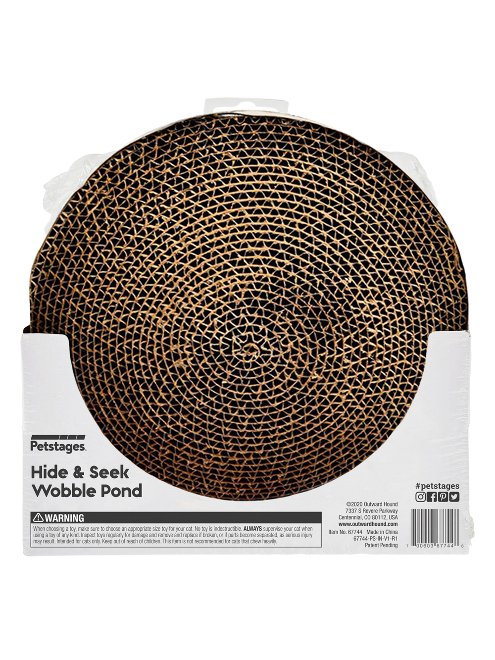 Petstages игрушка для кошек Трек "Hide & Seek Воблер"