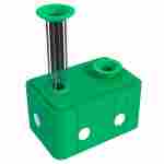 Интерактивный модуль «Вспышка» для сухого бассейна, 120×70×120 см