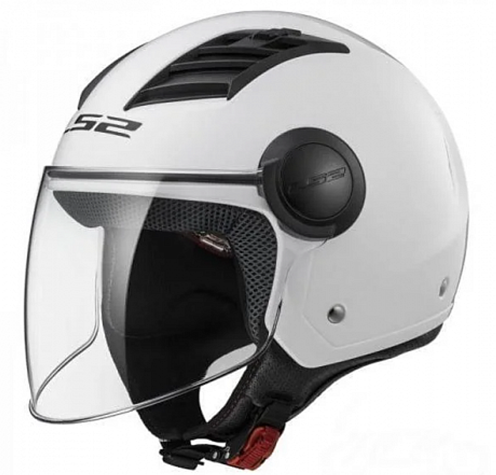 LS2 Мотошлем OF562 AIRFLOW Solid белый