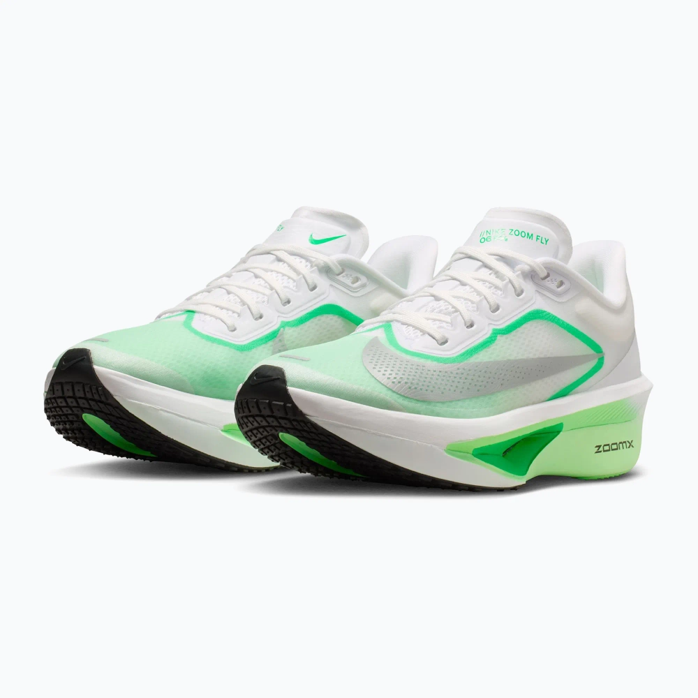 Женские Кроссовки для бега Nike Zoom Fly 6 white/illusion green/metallic silver