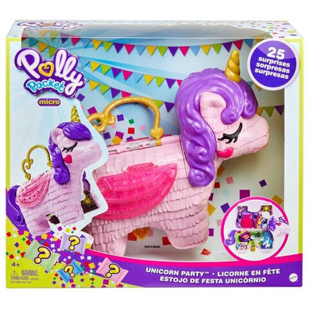 Polly Pocket - Единорог Компактный набор с 2 куклами + аксессуары GVL88 / артикул   GVL88  / GTIN 887961929744