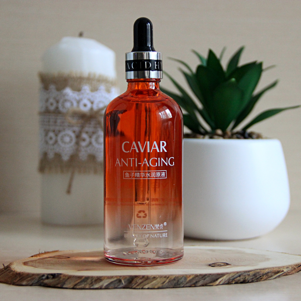 Антивозрастная сыворотка с экстрактом чёрной икры, 100мл