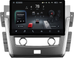 Магнитола Nissan Patrol Y62 2010-2019 (экран климата внизу) - Teyes CC4-PRO монитор 13" 2K QLED на Android 13, Snapdragon 778G, 8+128, AI, CarPlay, DSP, 4G SIM-слот