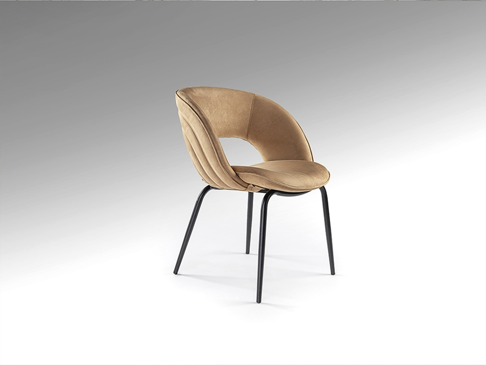 Nim Стул коричневый/черный