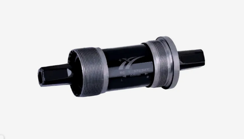 Каретка-картридж TRIX стальная, под стакан 68мм, квадратный вал, 122мм х1,37"х24, черная