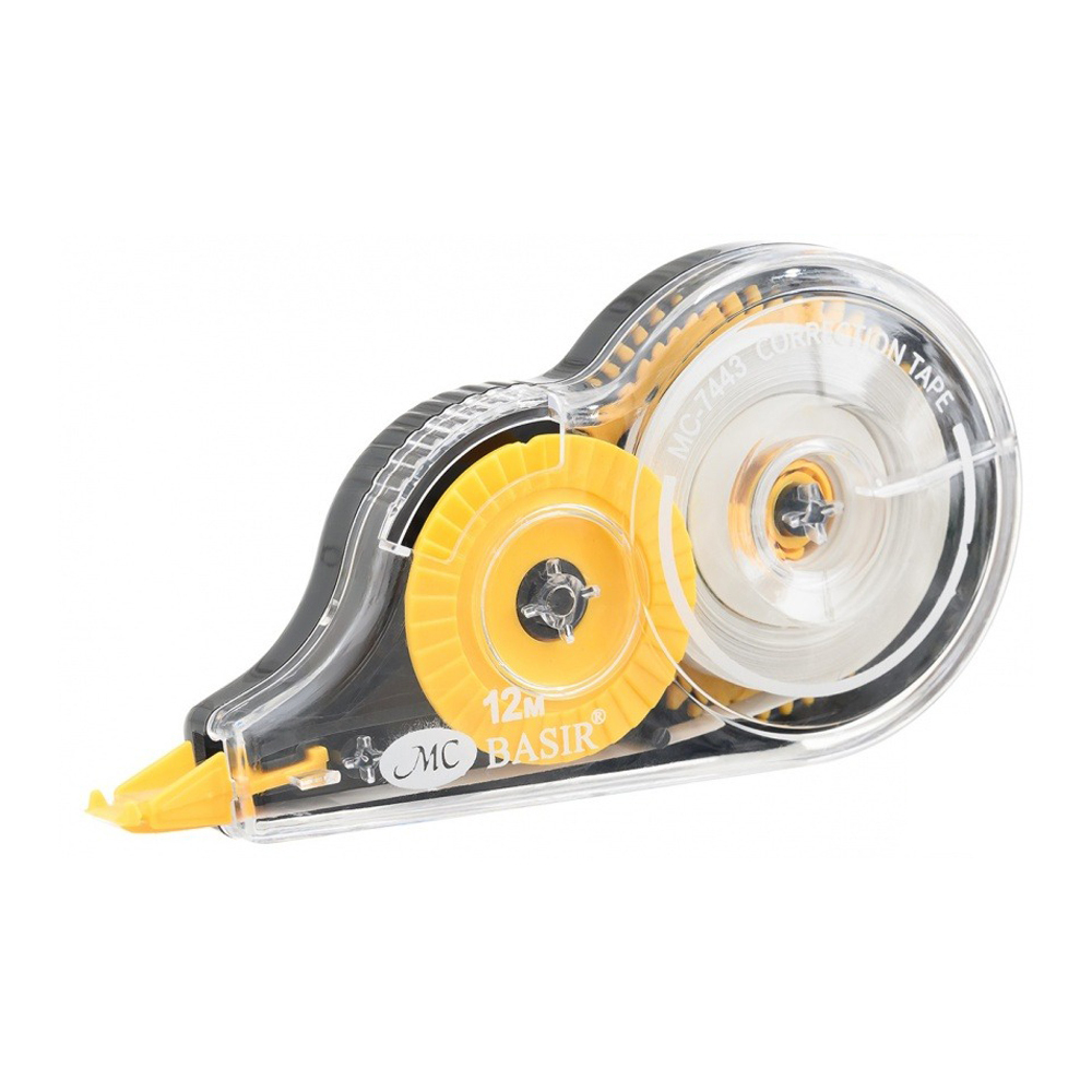 Корректирующая лента Basir, длина 12м, серия "Классик", ширина 5 мм, ассорти