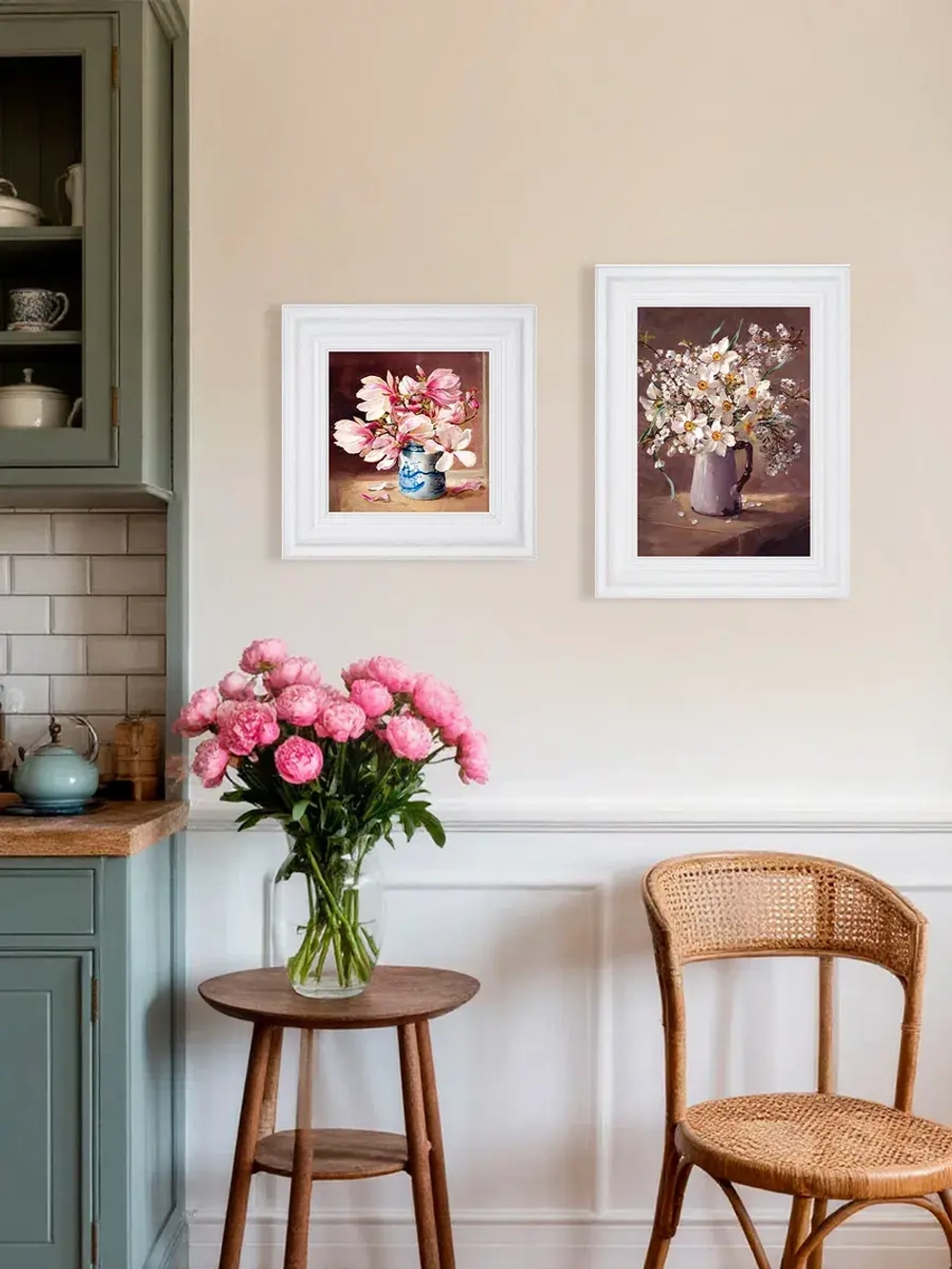 Картина интерьерная настенная на холсте 30х30 см