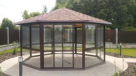 Беседки из алюминия