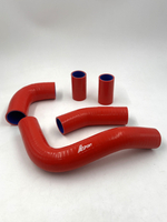 Патрубки радиатора Волга 3110 5 шт силикон A-sport