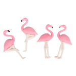 Набор ластиков "Фламинго", на блистере, 2-3 цвета микс, 17*10,5см