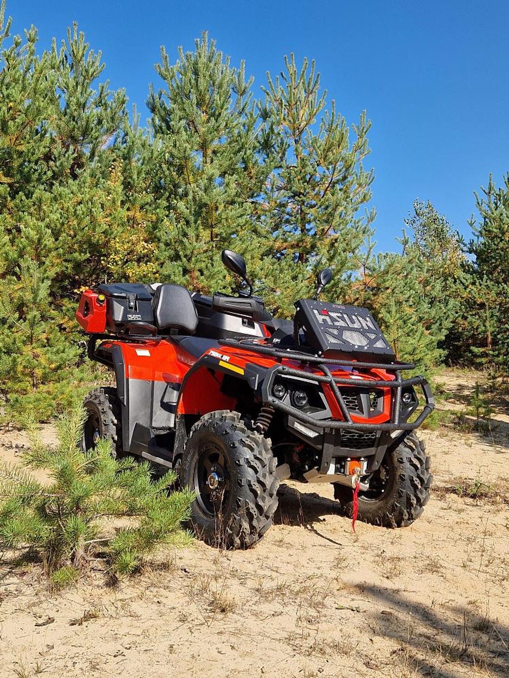 Квадроцикл HISUN Tactic 750 Extreme Edition (ПСМ)