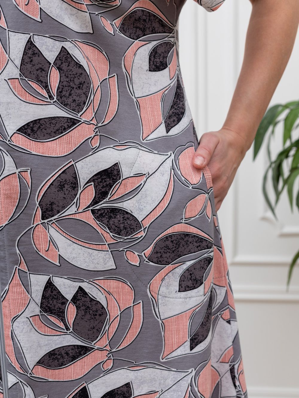 Халат Хомли Виотекс СЕРЫЙ