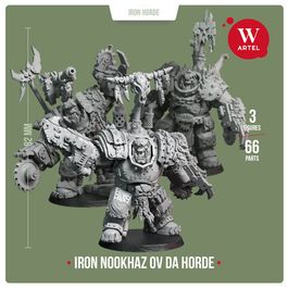 Комплект миниатюр Iron Nooknaz ov da Horde