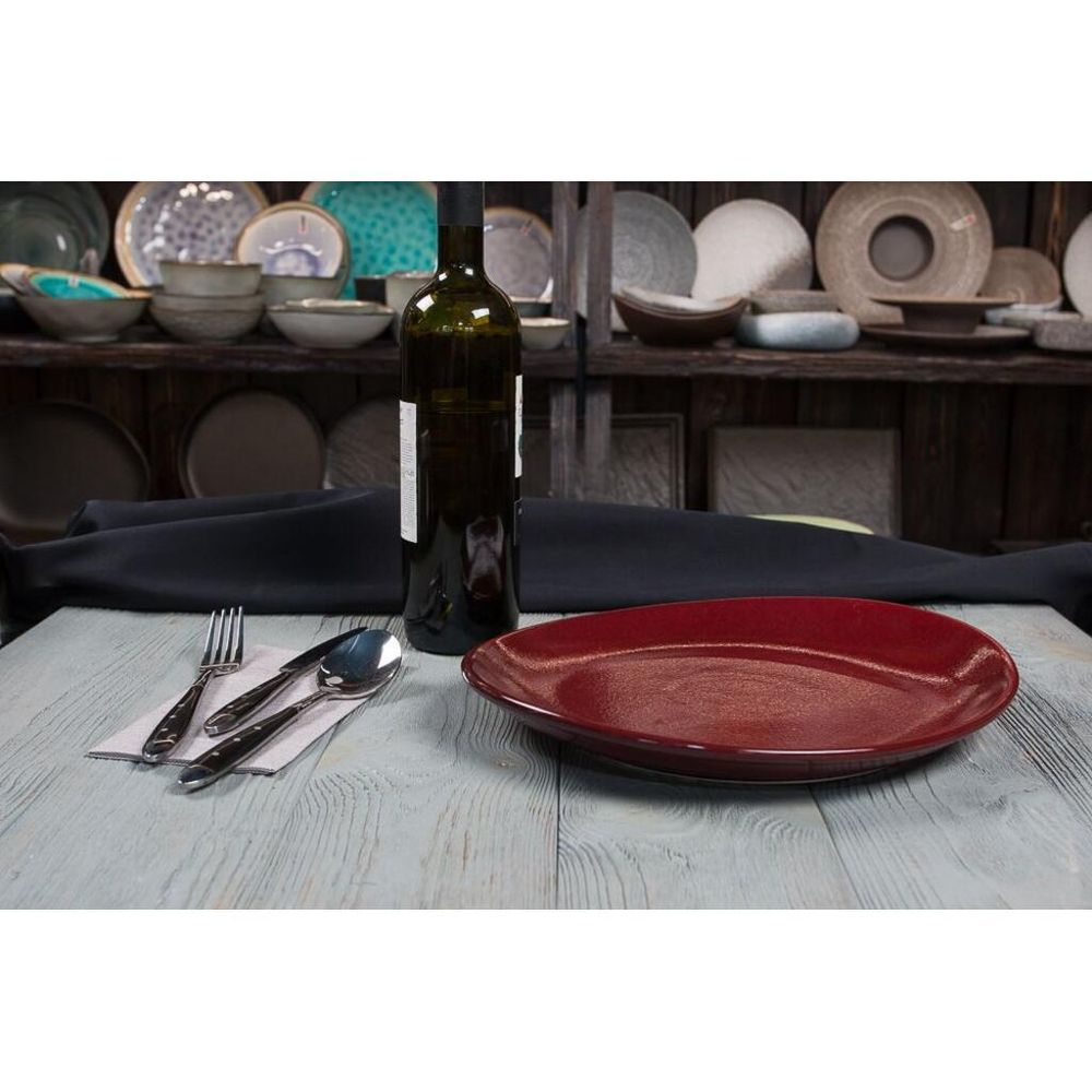 Блюдо овальное 30*26,5*2,8 см   P.L. Proff Cuisine [1]