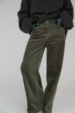 Брюки вельвет прямые VIKI