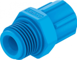 Штуцер ниппельный с накидной гайкой Festo CK-1/8-PK-4-KU (комплект 10 шт)