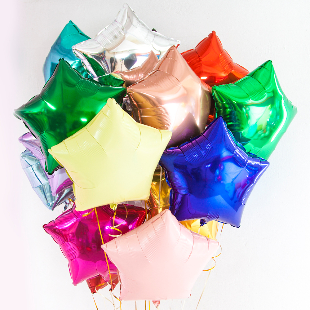 Звезда 18" Желтый Пастель / Matte Yellow Gr