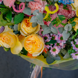 156. Милый забавный дофаминовый букет