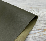 Фактура кожи козы Poncho Lux цвет Military Olive