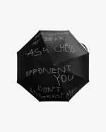 Зонт Une Petite Emeute Forgive me черный