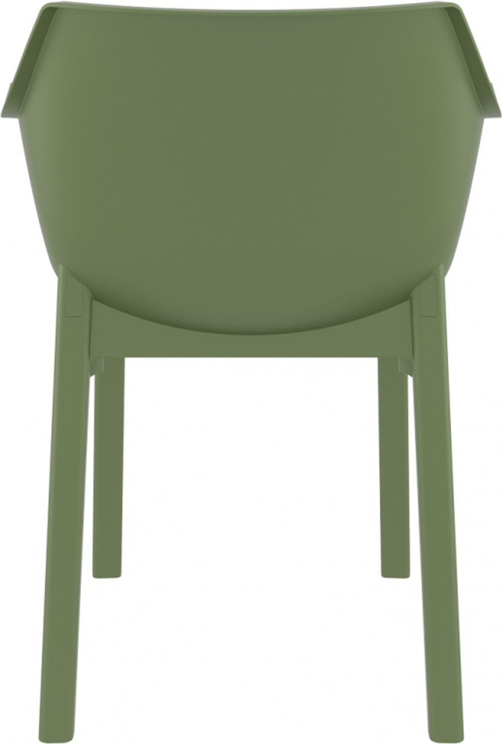 Кресло пластиковое Siesta Contract Dora, оливковый