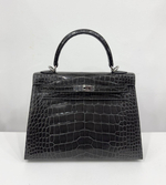 Сумка Hermes из кожи крокодила 25 см, арт. 466225208