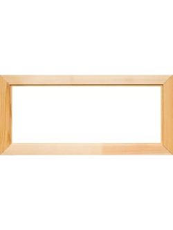 Деревянная рама 25x55 для картин на подрамнике сеч. 40x18