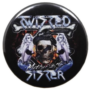 Значок Twisted Sister 36 мм (327)