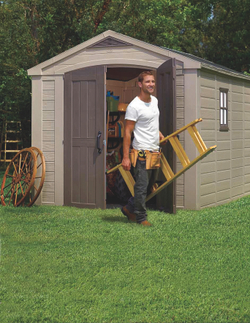 Пластиковый хозблок Keter Factor 8x11