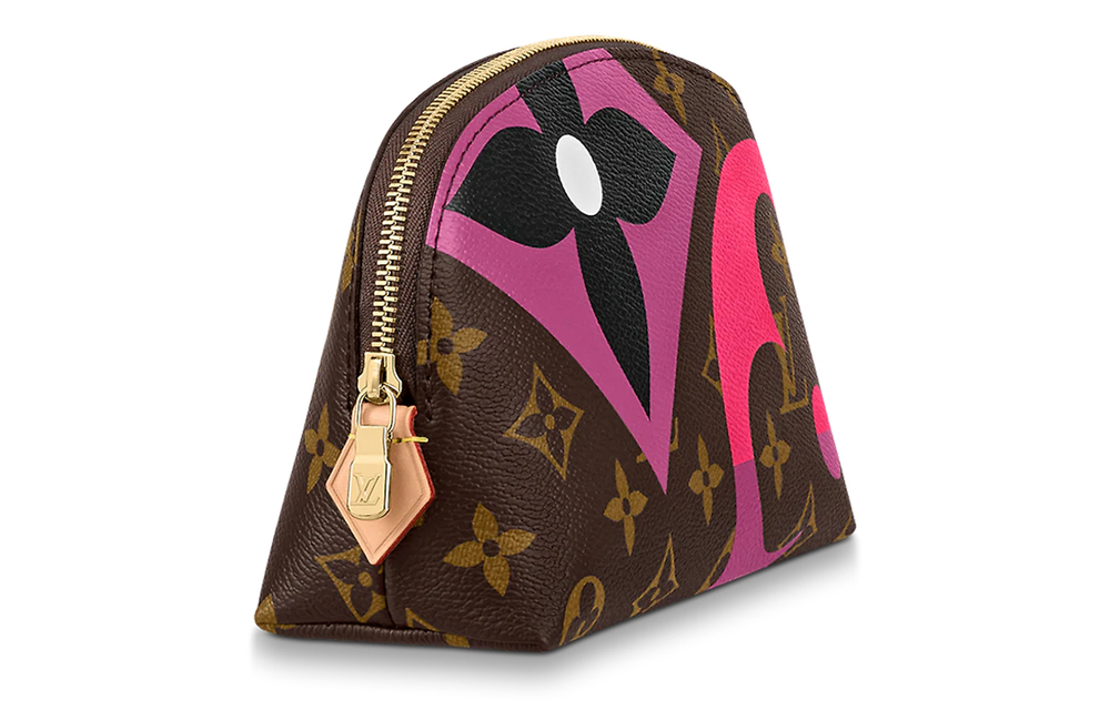 LOUIS VUITTON Cosmetic Pouch Game On Monogram