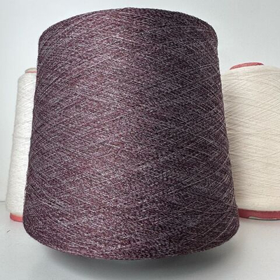 BLOSSOM- Botto Giuseppe; 65% шелк, 35% люрекс ; 3900м/100гр; col.Mel. Henne, цвет: коричнево-бордовый блеск, люрекс темное серебро Есть бобинки: 34, 17, 148, 172 гр.