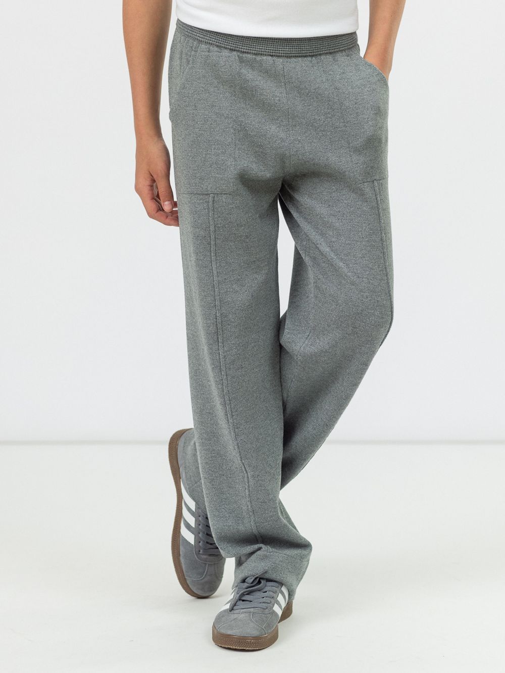 Брюки для мальчика AT691-1M серый