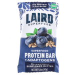 Laird Superfood, Протеиновый батончик + адаптогены, голубика и подсолнечное масло, 10 батончиков по 45 г (1,6 унции)