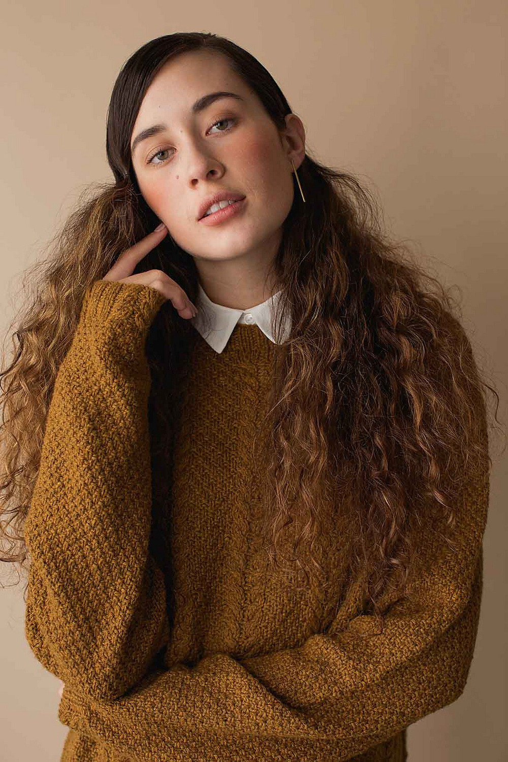 Пуловер спицами "Benedict"