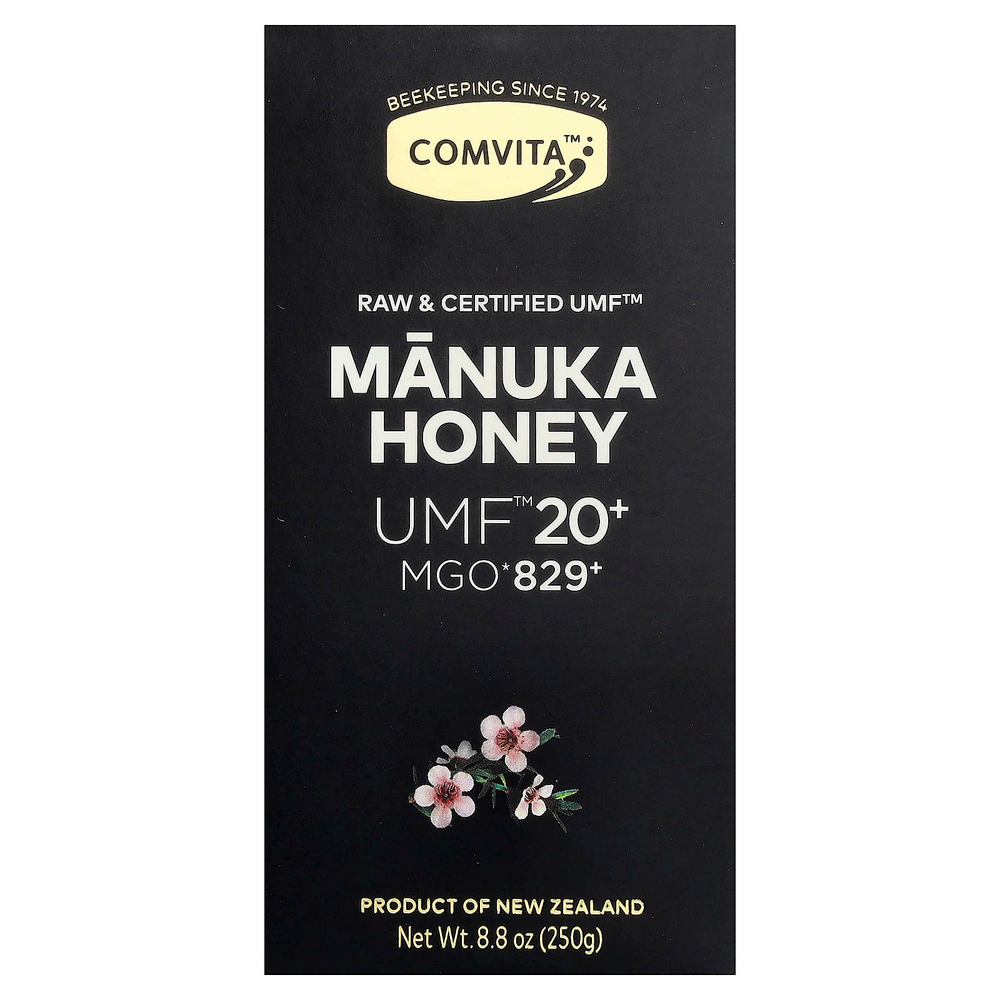 Comvita, мед манука, UMF™ 20+, MGO 829+, 250 г (8,8 унции)