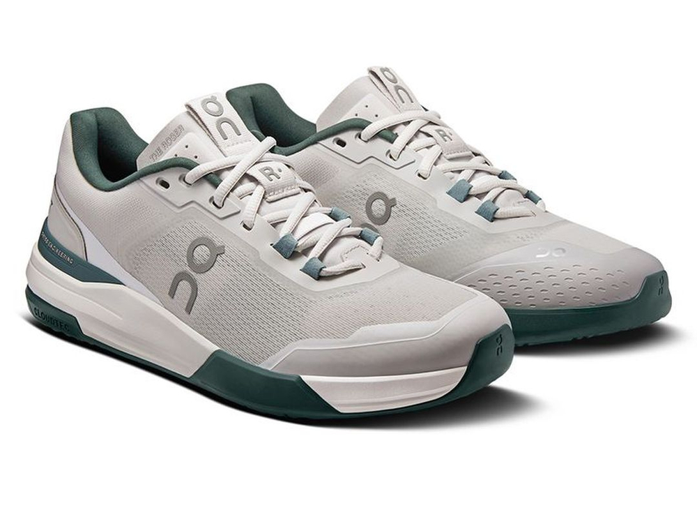 Теннисные кроссовки On The Roger Advantage Pro - frost/evergreen