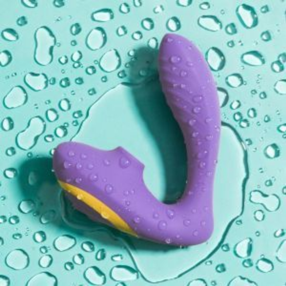 Вибратор ROMP Reverb, для точки G и клитора, силикон, водонепроницаемый, 7 режимов