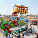 Аттракцион лавочка «Небесные качели», 24 места, 14×4×3,5 м