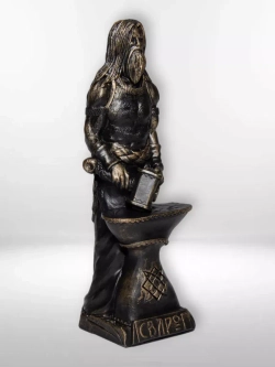 Коллекционная алтарная фигурка статуэтка славянский Бог Сварог оберег для дома