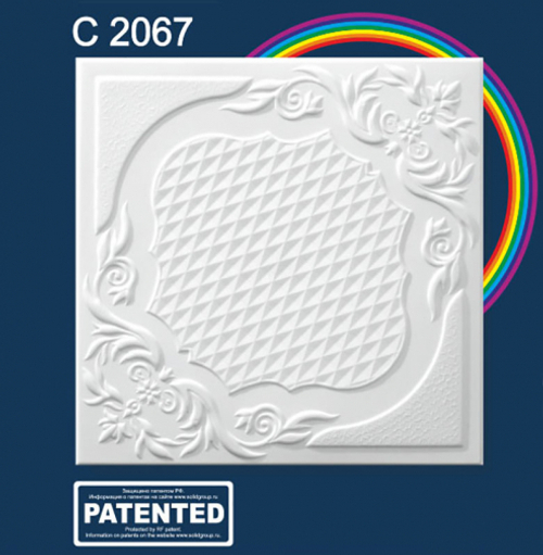 Плитка потолочная С2067 Solid