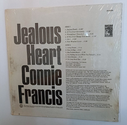 Connie Francis Jealous Heart (US 1966)